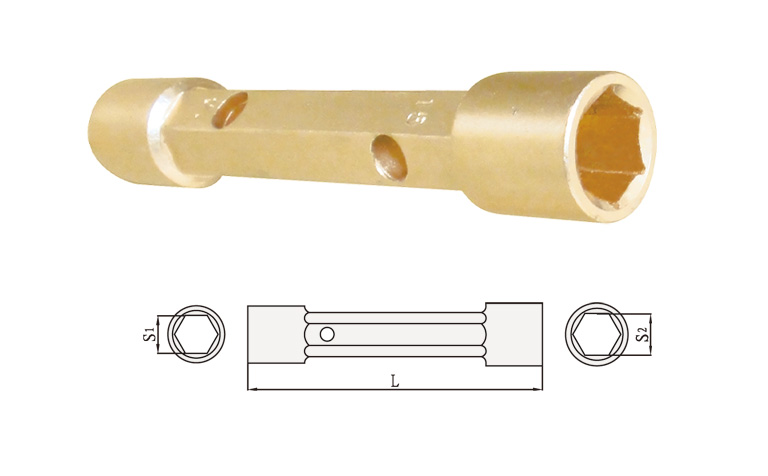 Non- Sparking Box Wrench Double end socket