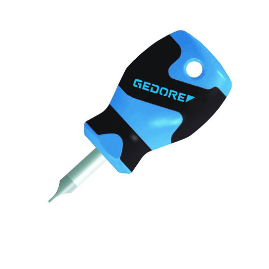 Stubby Screwdriver Flat Bladed