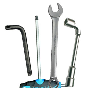 Wrenches  Spanners and Hex Keys