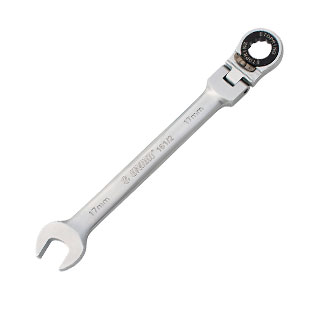 Metric Flexible Combination Ratchet Wrench
