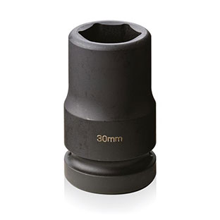Six-Point 1 Inch Square Drive Semi Deep Length – Metric
