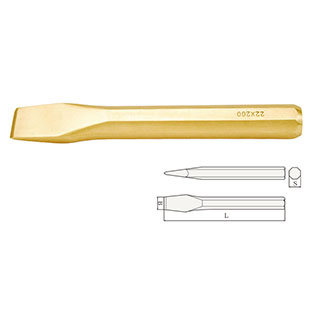 Flat Chisel (with Handles) Non Sparking