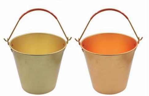 Spinning Seamless Fire Bucket Non-Sparking