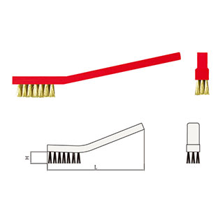 Brush Spark- Plug Cleaning Non-Sparking