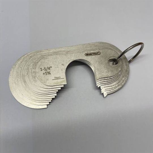 Wire Rope and Sheave Gauge +5%