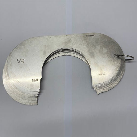 Wire Rope and Sheave Gauge +2.5%