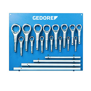 Single Ended Ring Wrench Offset Set
