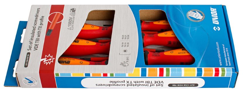 Insulated Screwdrivers TX Sets