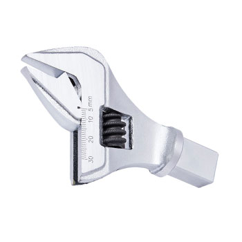 Adjustable - interchangeable Torque Wrenches and Pipe wrench Heads