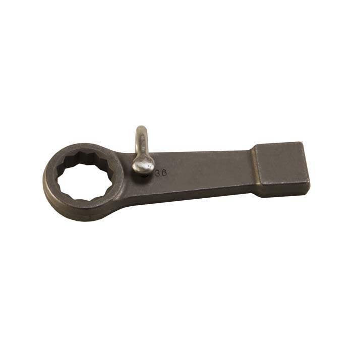 Imperial flogging, slogging ring spanner for working at height