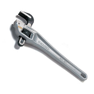 Aluminium Offset Pipe Wrench 90 Degrees
