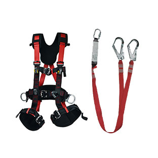 Fall Arrest Twin Rope Lanyard