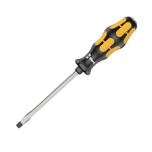 All Through steel screwdriver Slotted  - Flat