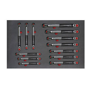 Double Offset Ring Wrenches Sets  For Working at Height