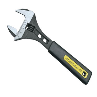 Wide Opening Adjustable Wrench