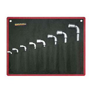 8 PCS. Angled Single Open Socket Wrenches Set