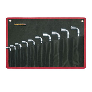 10 PCS.Angled Single Open Socket Wrenches