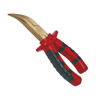 Bent Nose Pliers Non -Sparking