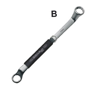 Metric  Double Offset Ring Wrench for Working at Height