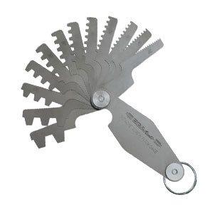 Thread Pitch Gauge for Working at Height