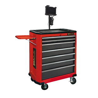 Roller Cabinet Tool Sets with Wireless Barcode Scanner