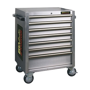 Stainless Steel Roller Cabinet with 7 Drawers 680mm and#215; 470mm and#215; 935mm