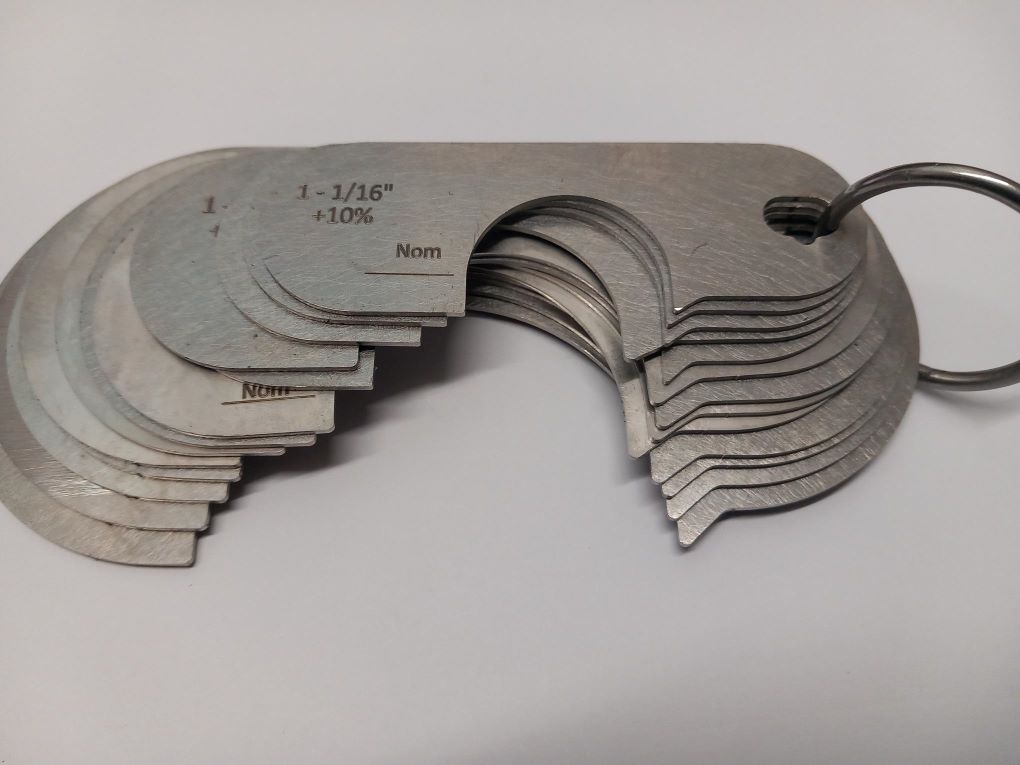 Wire Rope and Sheave Gauges +10% Imperial TAH