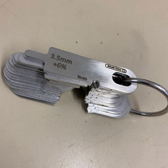 Wire Rope and Sheave Gauge +6% TAH